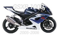 2005-2006 GSXR 1000 Carénage