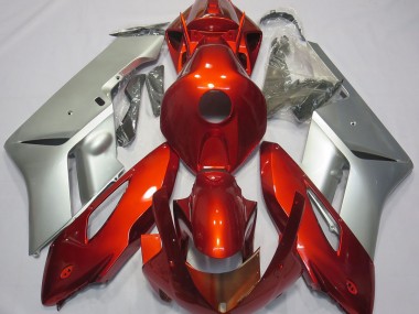 Argent Rouge 04-05 CBR1000RR Carénage Moto