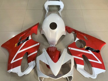 Blanc Brillant & Rouge 01-03 CBR600 F4i Carénage Moto