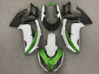 Blanc Brillant & Vert 12-16 Ninja 650R Carénage Moto