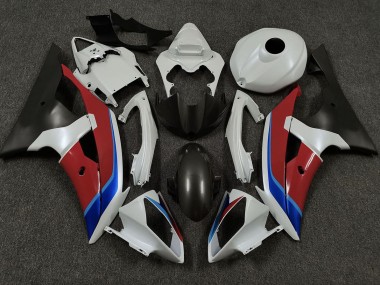 Blanc Rouge & Bleu 08-16 R6 Carénage Moto