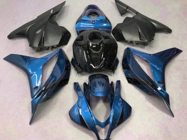 Bleu Clair Avec Noir 09-12 CBR600RR Carénage Moto