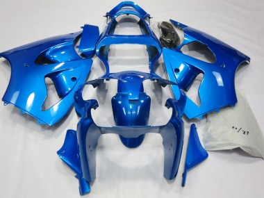 Bleu Vif 00-02 ZX6R Carénage Moto