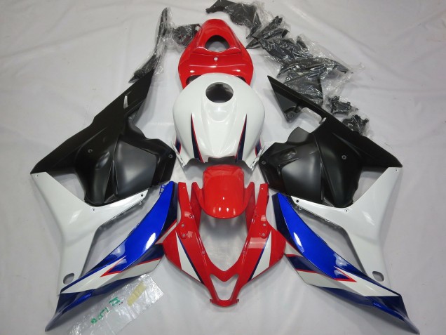 OEM Style Noir Blanc Rouge & Bleu 09-12 CBR600RR Carénage Moto