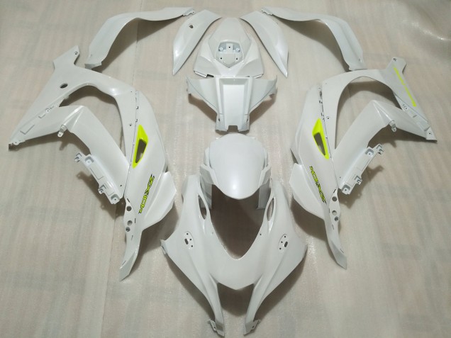 Perle Blanche 16-19 ZX10R Carénage Moto