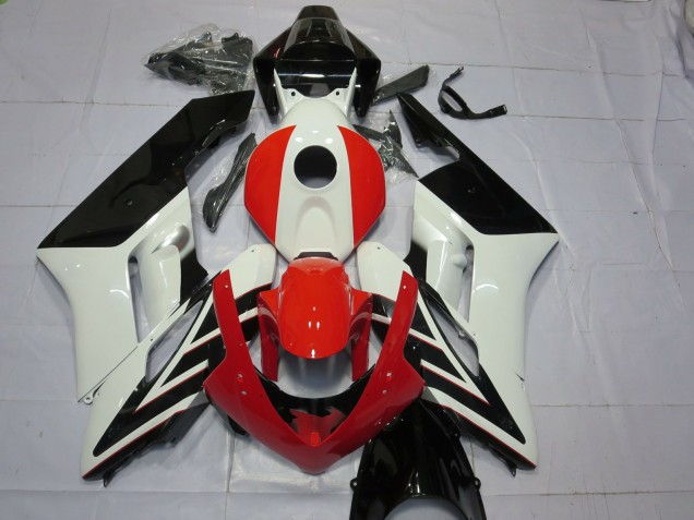 Rouge Noir & Blanc 04-05 CBR1000RR Carénage Moto