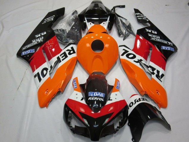 Rouge Noir Mat 04-05 CBR1000RR Carénage Moto