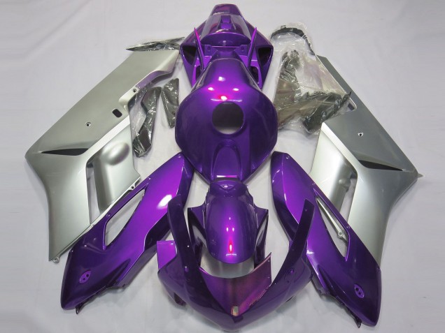 Violet Brillant & Argent 04-05 CBR1000RR Carénage Moto