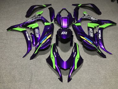 Violet Perle Trickstar 16-19 ZX10R Carénage Moto